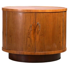 Greta Magnusson-Grossman Double-Sided Bar Cabinet in Oak, 1930s