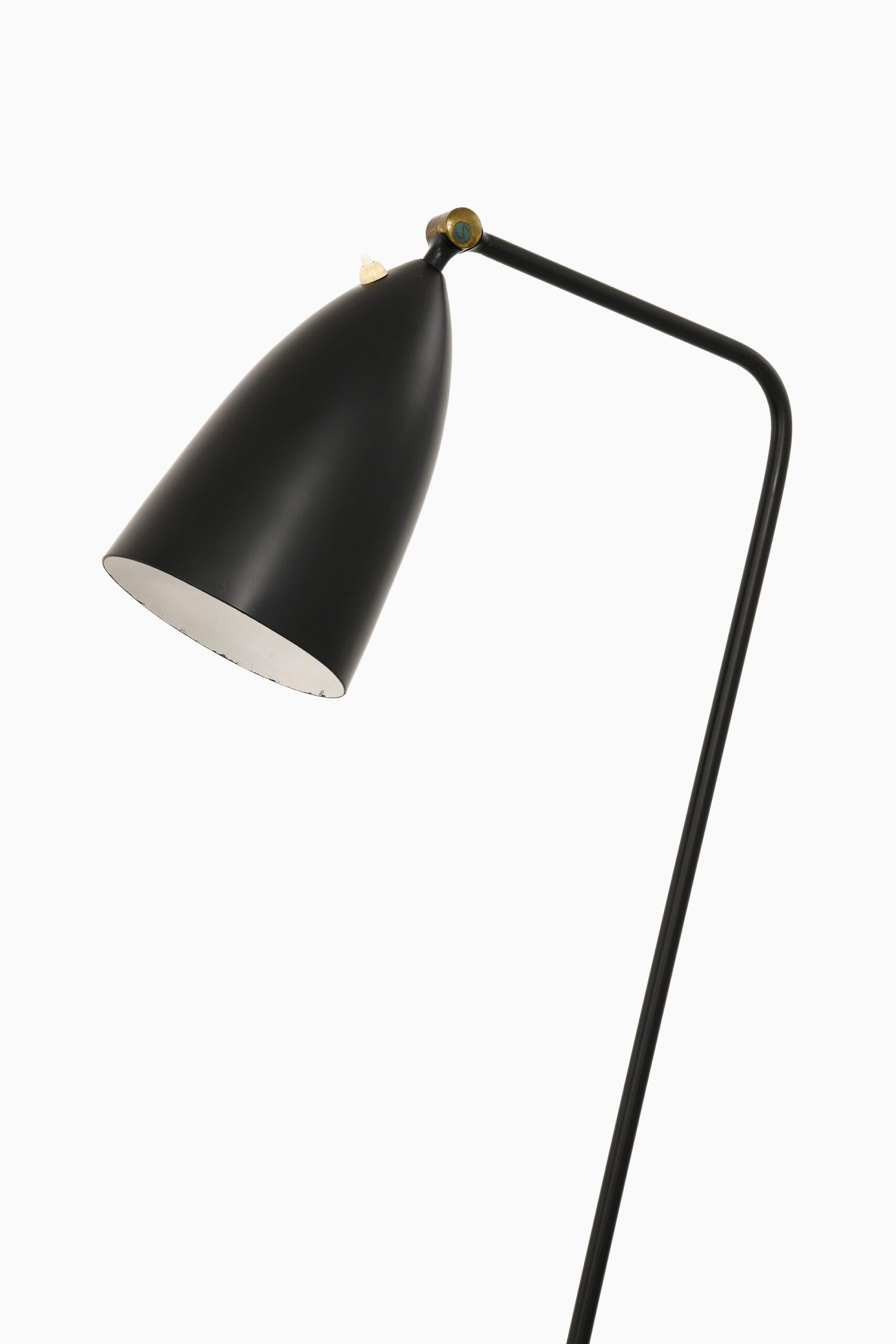 Rare floor lamp model G-33 / Grasshopper designed by Greta Magnusson Grossman. Produced by Bergboms in Sweden.