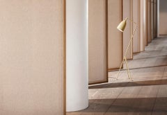 Greta Magnusson Grossman 'Grasshopper' Floor Lamp in Warm Grey for GUBI