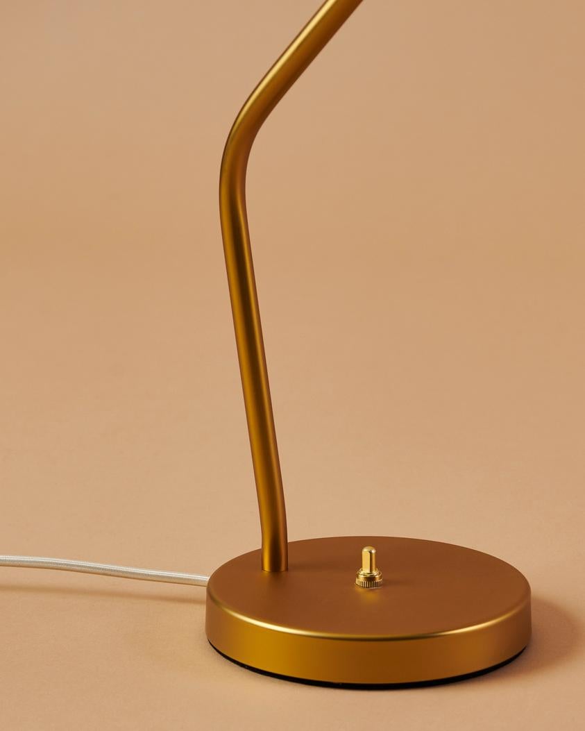 Contemporary Greta Magnusson Grossman 'Grasshopper' Table Lamp in Glossy Black For Sale