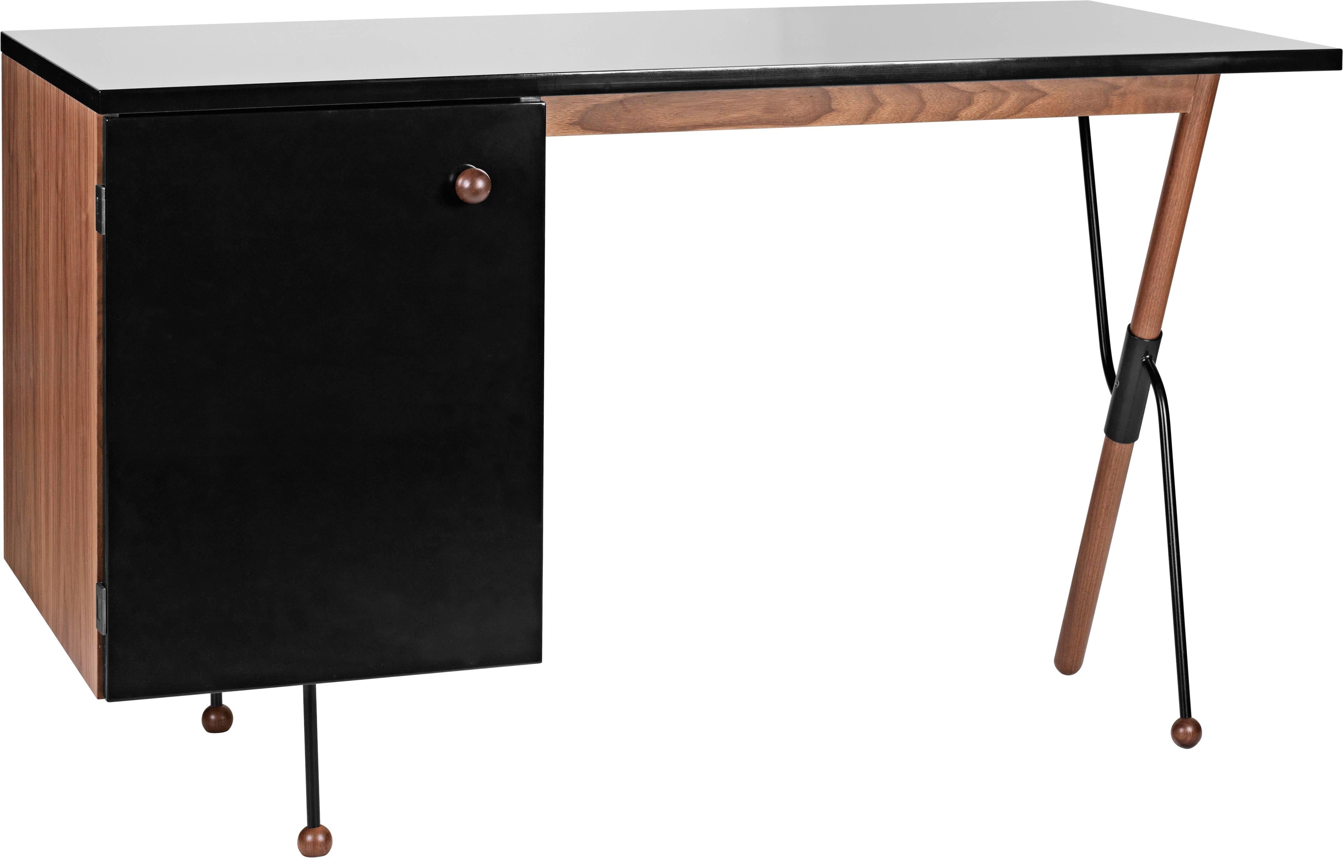 Powder-Coated Greta Magnusson Grossman Series 62 Desk For Sale