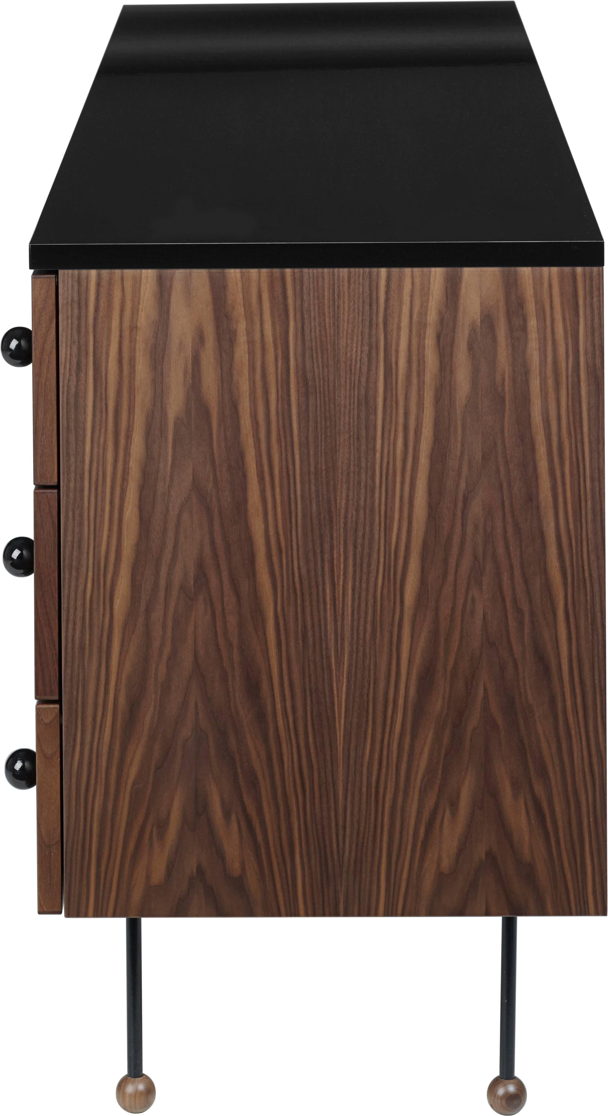 Powder-Coated Greta Magnusson Grossman 'Series 62' Six-Drawer Dresser For Sale