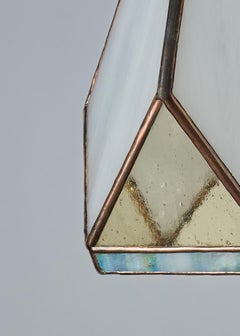 Greta Pendant - White / Abalone