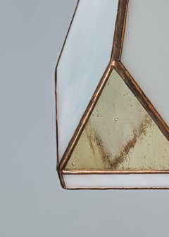Greta Pendant - White / White