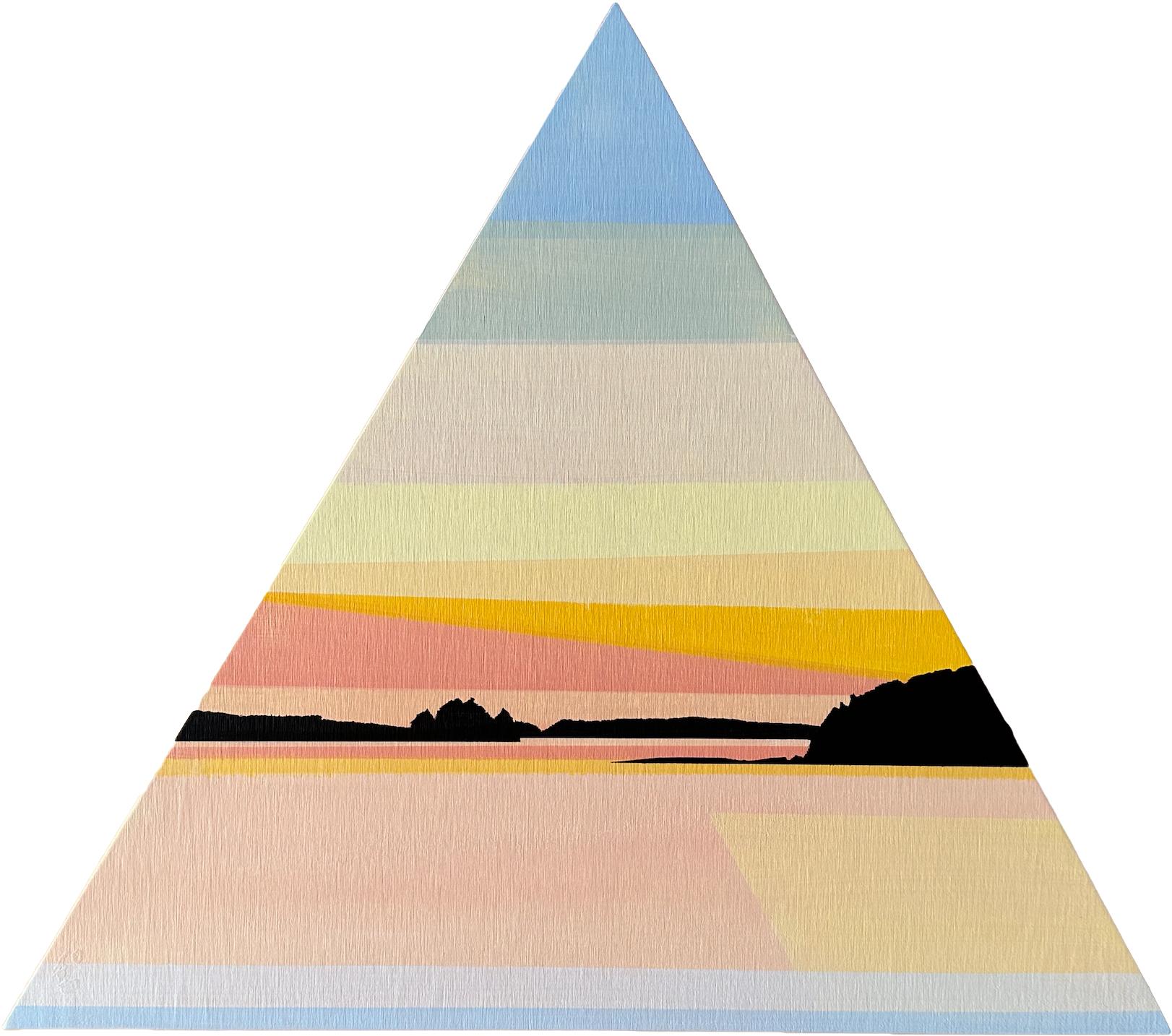 Greta Van Campen Landscape Painting - Sunset