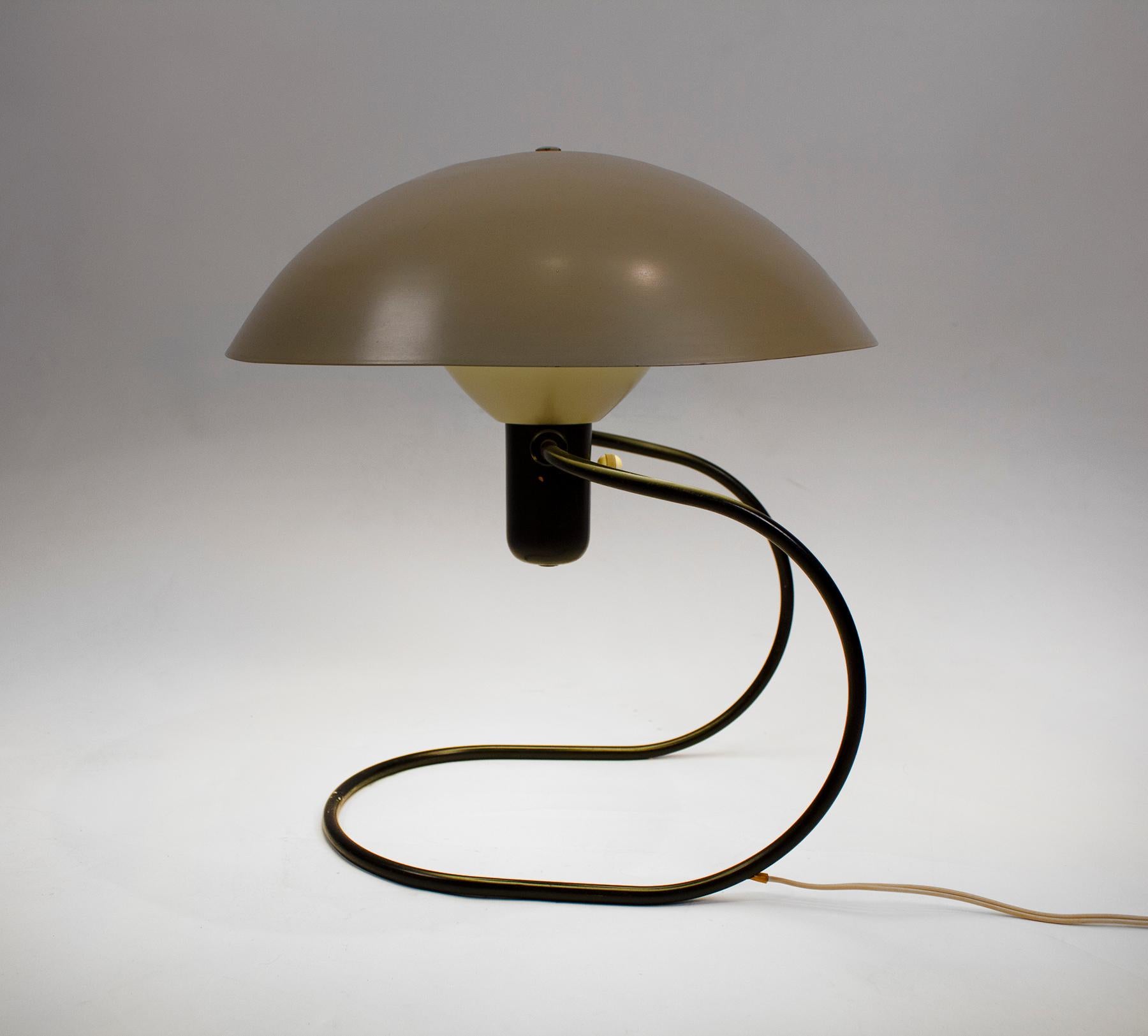 Enameled Greta Von Nessen Anywhere Lamp by Nessen Studio Inc, 1952 For Sale