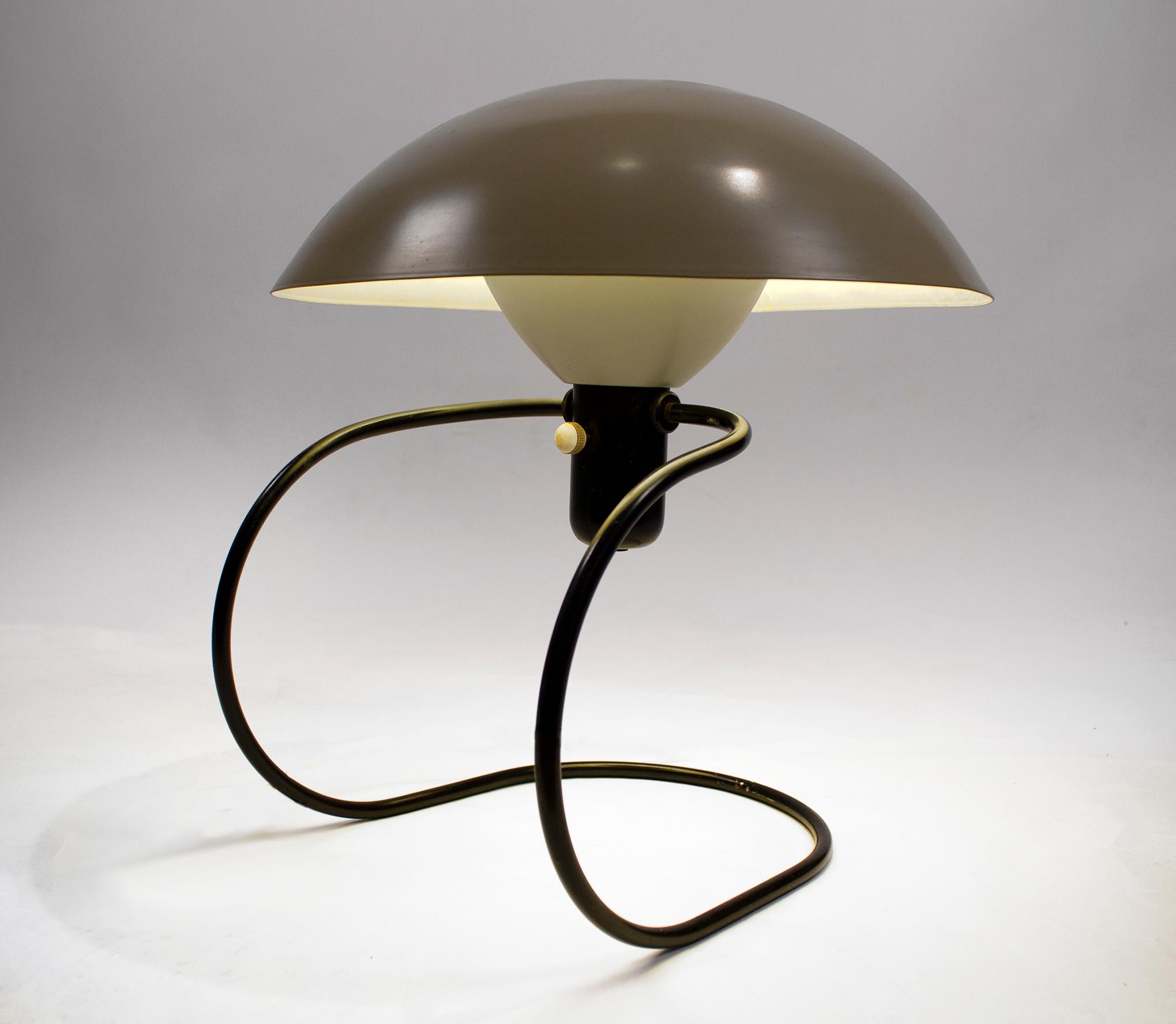 Greta Von Nessen Anywhere Lampe von Nessen Studio Inc, 1952 (Aluminium) im Angebot