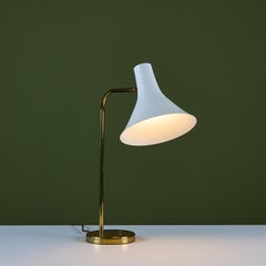 Greta Von Nessen Brass Desk Lamp for Nessen Studios