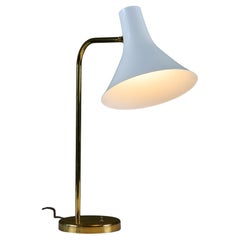 Greta Von Nessen Schreibtischlampe aus Messing für Nessen Studios