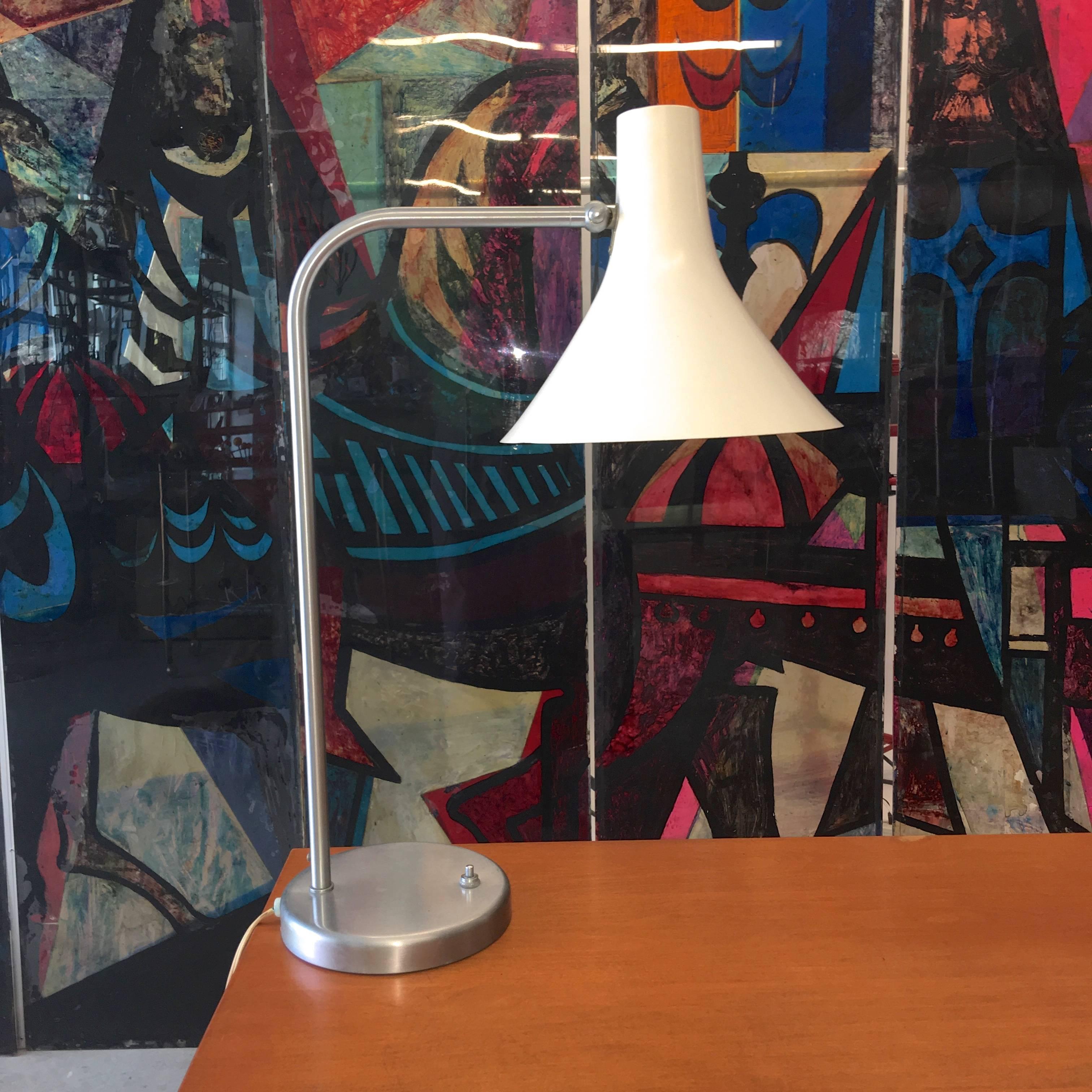 Greta Von Nessen Desk Lamp In Excellent Condition In Hanover, MA