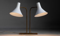 Lampada da scrivania doppia di Greta Von Nessen, America, 1960 circa