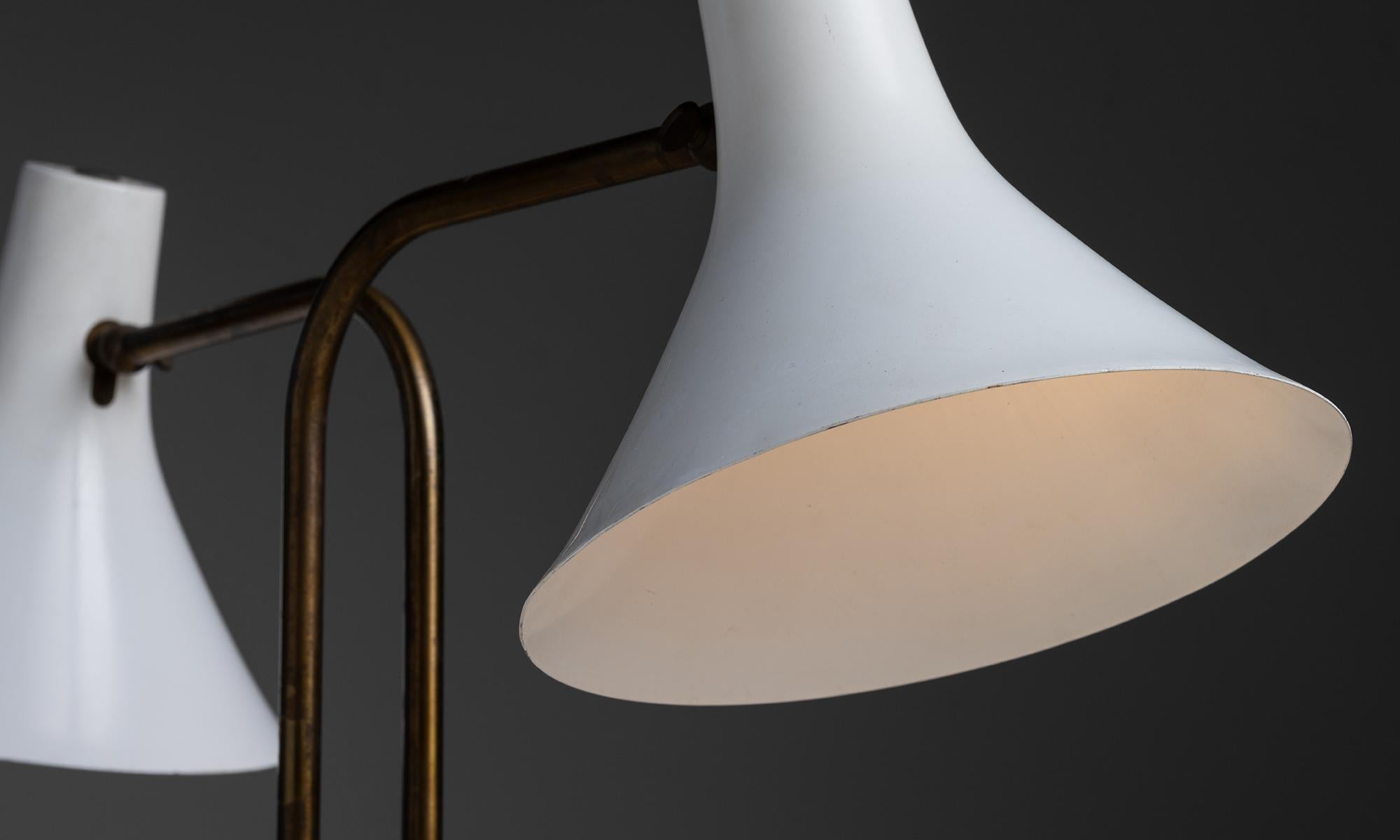 Greta von Nessen Double Desk Lamp, America circa 1960 2