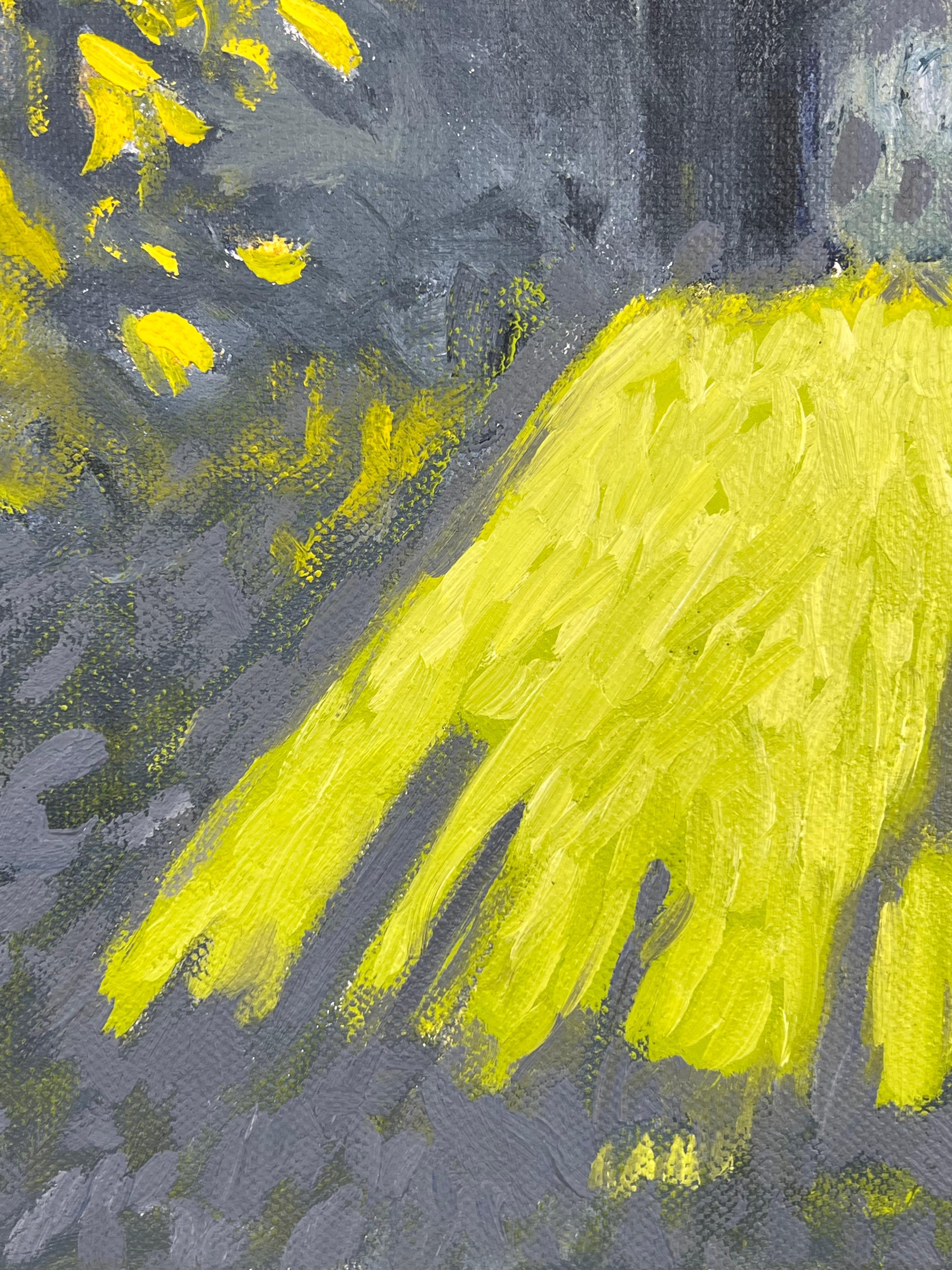 Ombres II, peinture à l'huile originale de Greta Wehbé en vente 4