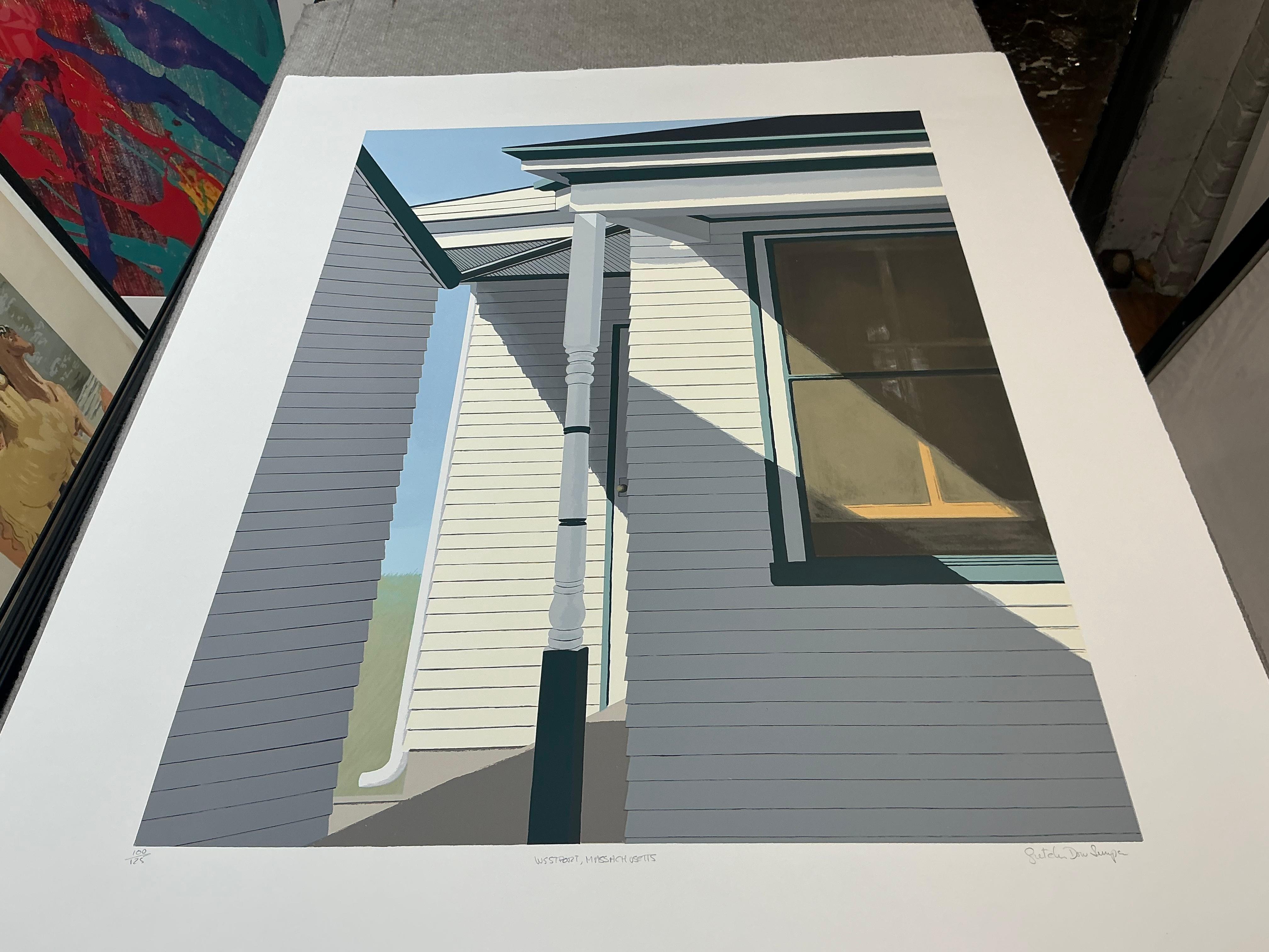 1991 Gretchen Dow Simpson 'Westport, Massachusetts' USA HAND SIGNED For Sale 8