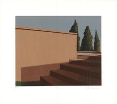 Sérigraphie de Gretchen Dow Simpson « Florence, Italie », 1992