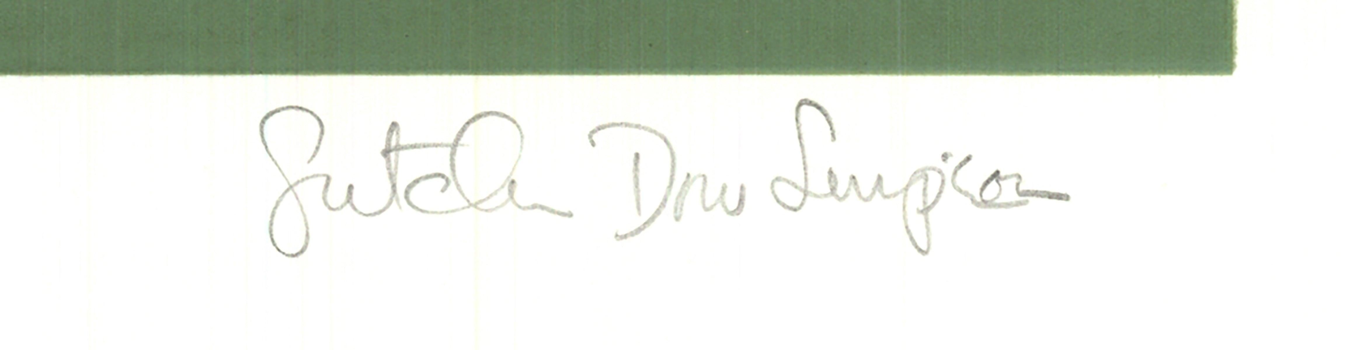 Waverly, Pennsylvania, de l'artiste réputée Gretchen Simpson, est une sérigraphie captivante en édition limitée qui met en valeur la beauté sereine et le charme de Waverly, en Pennsylvanie. Publiée par Pamplemousse Press, cette estampe témoigne de