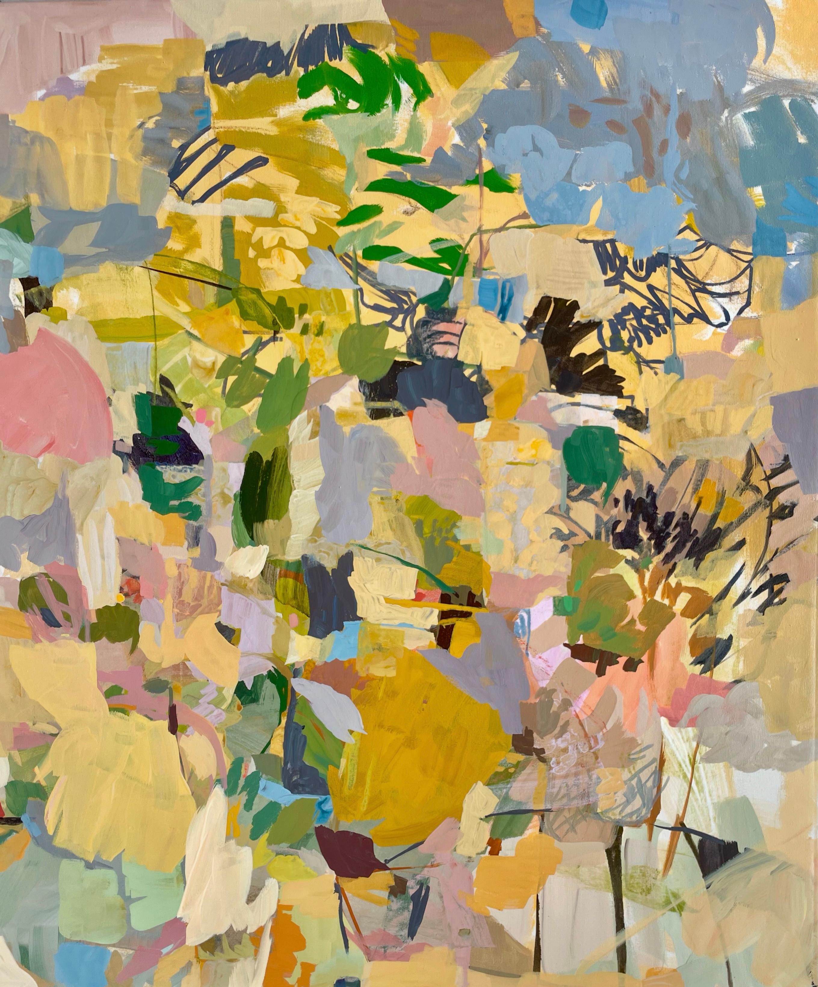 Gretchen Warsen Abstract Painting – Alles auf der Küchentheke