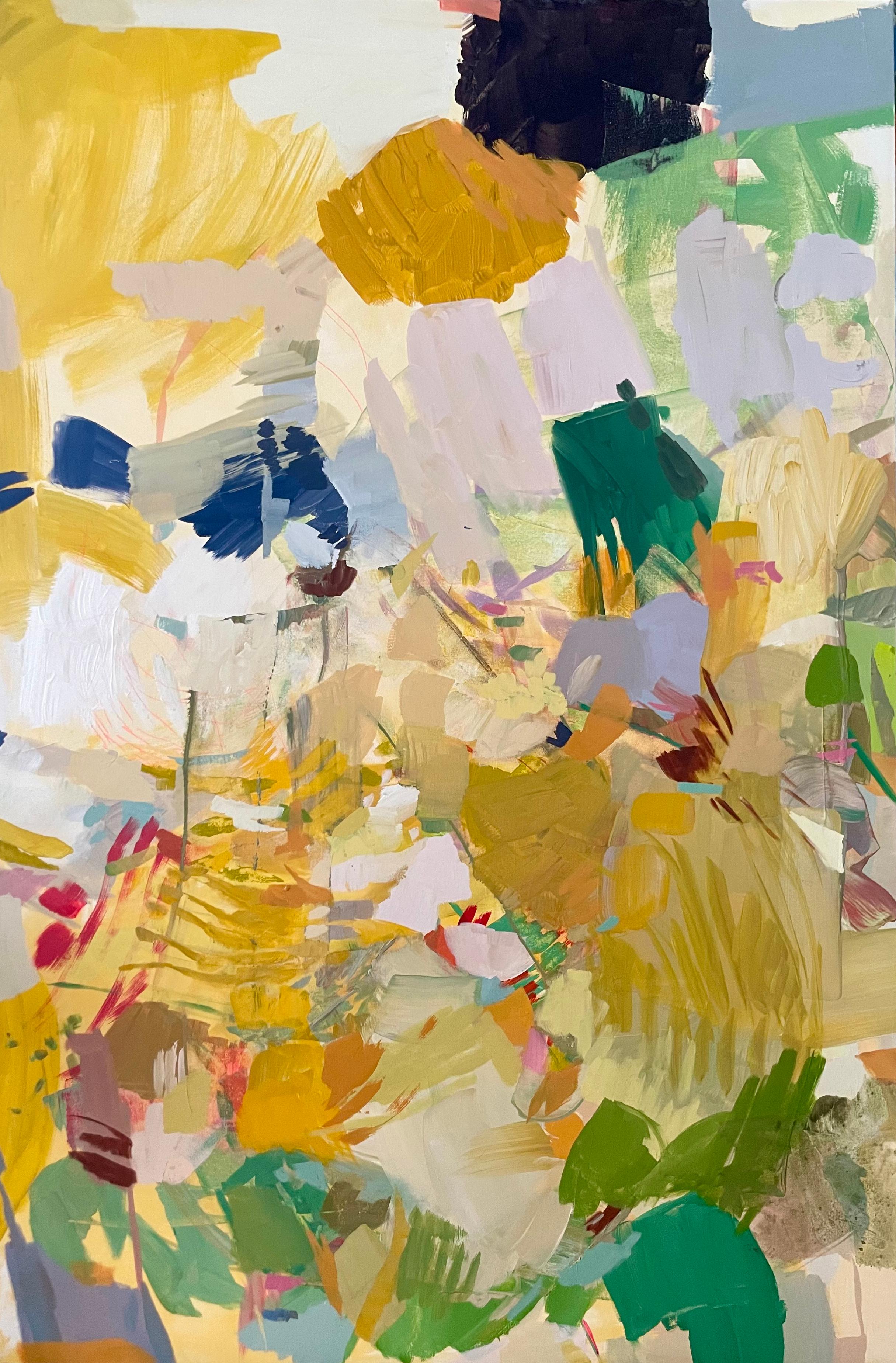 Abstract Painting di Gretchen Warsen - Il custode degli impollinatori