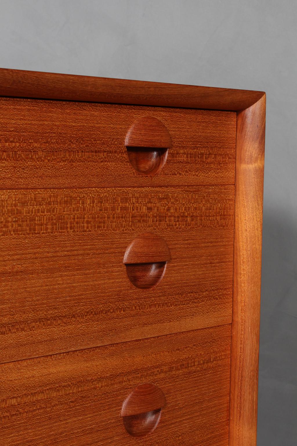Grete Jalk Chest of Drawers, Teak In Excellent Condition In Esbjerg, DK