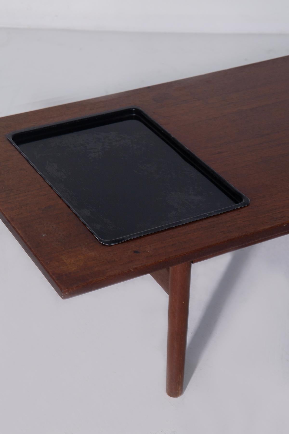 Grete Jalk Coffee table Mod PJ56B for Poul Jeppesen For Sale 1