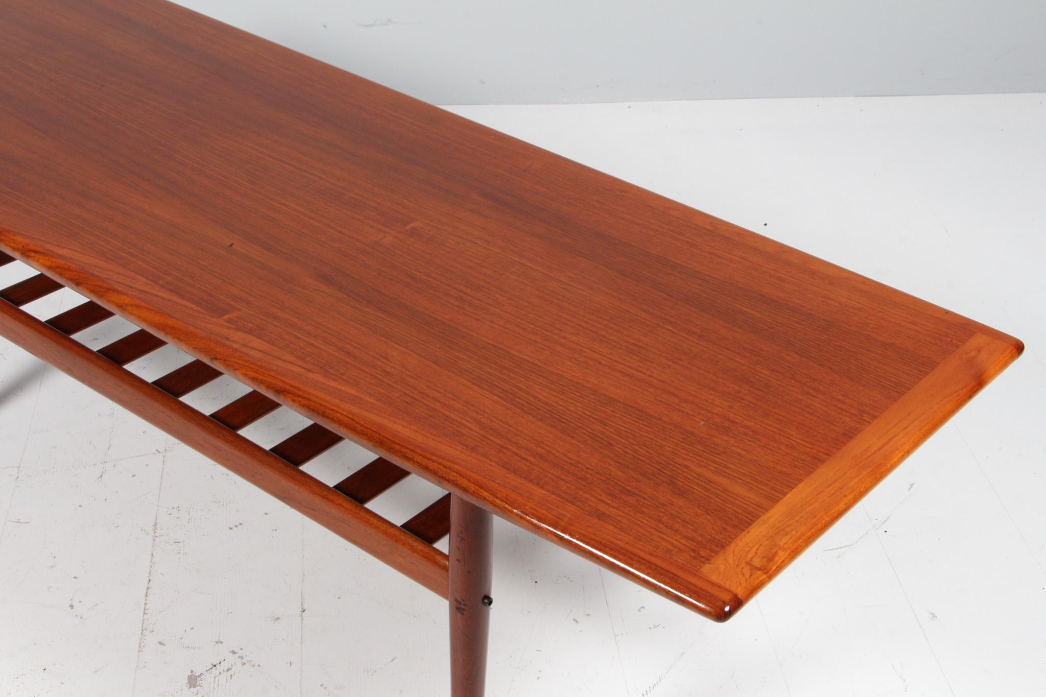 Danish Grete Jalk Coffee Table, Teak For Sale