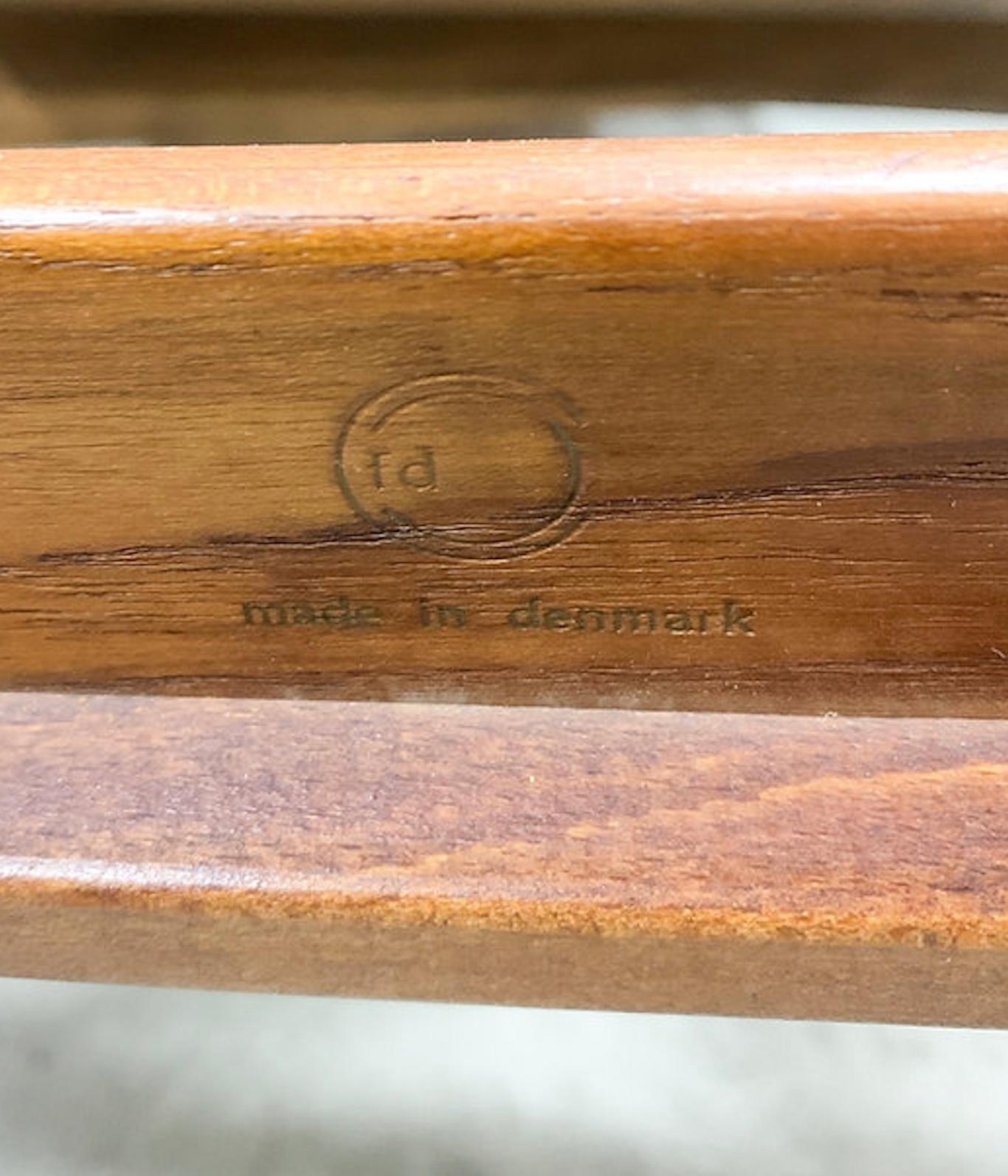 Grete Jalk Danish Modern Teak Lounge Chair 5