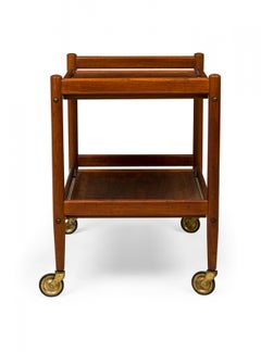 Grete Jalk Danish Teak Serving Trolley