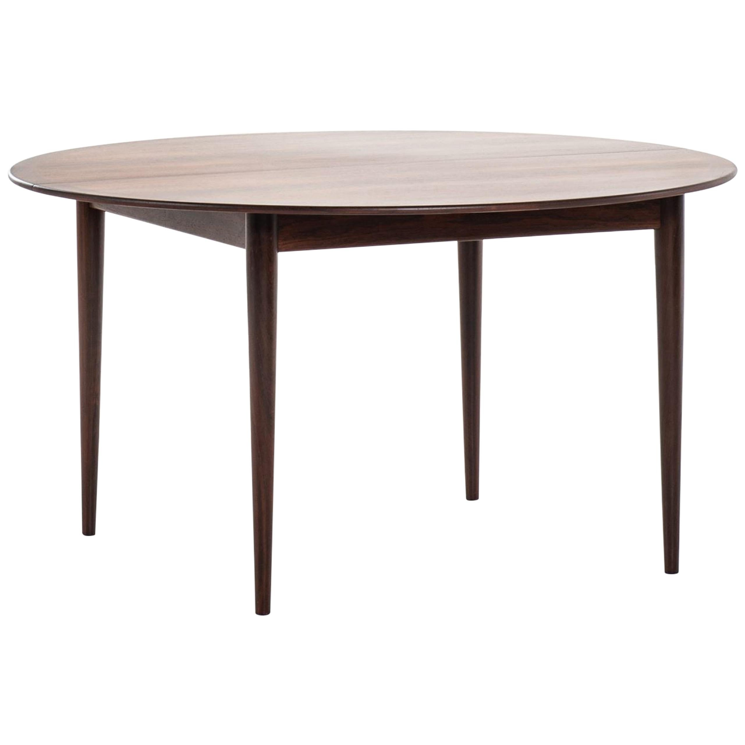 Grete Jalk Dining Table Produced by P. Jeppesens Møbelfabrik in Denmark For Sale