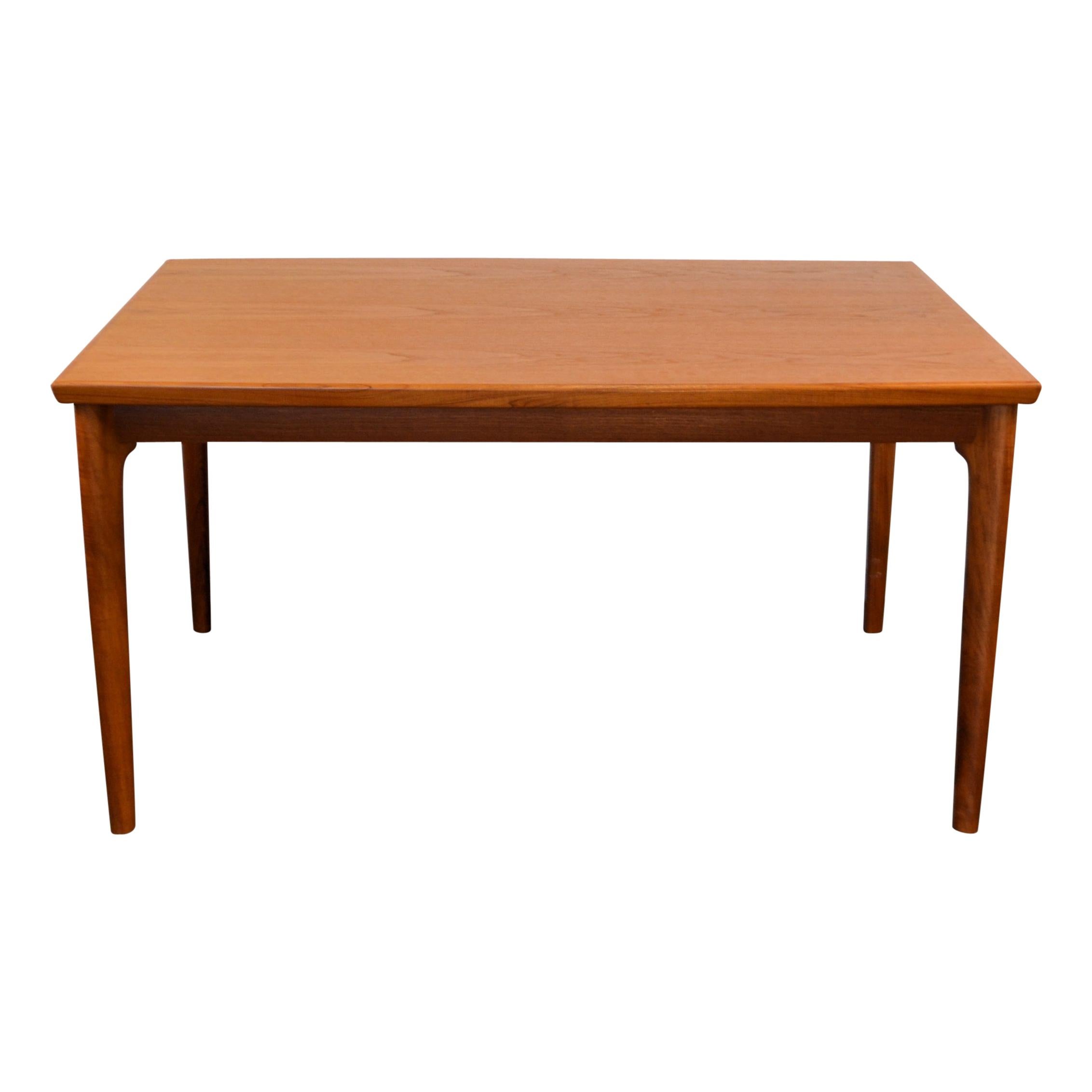 Mid-Century Modern Grete Jalk Extendable Teak Dining Table For Sale