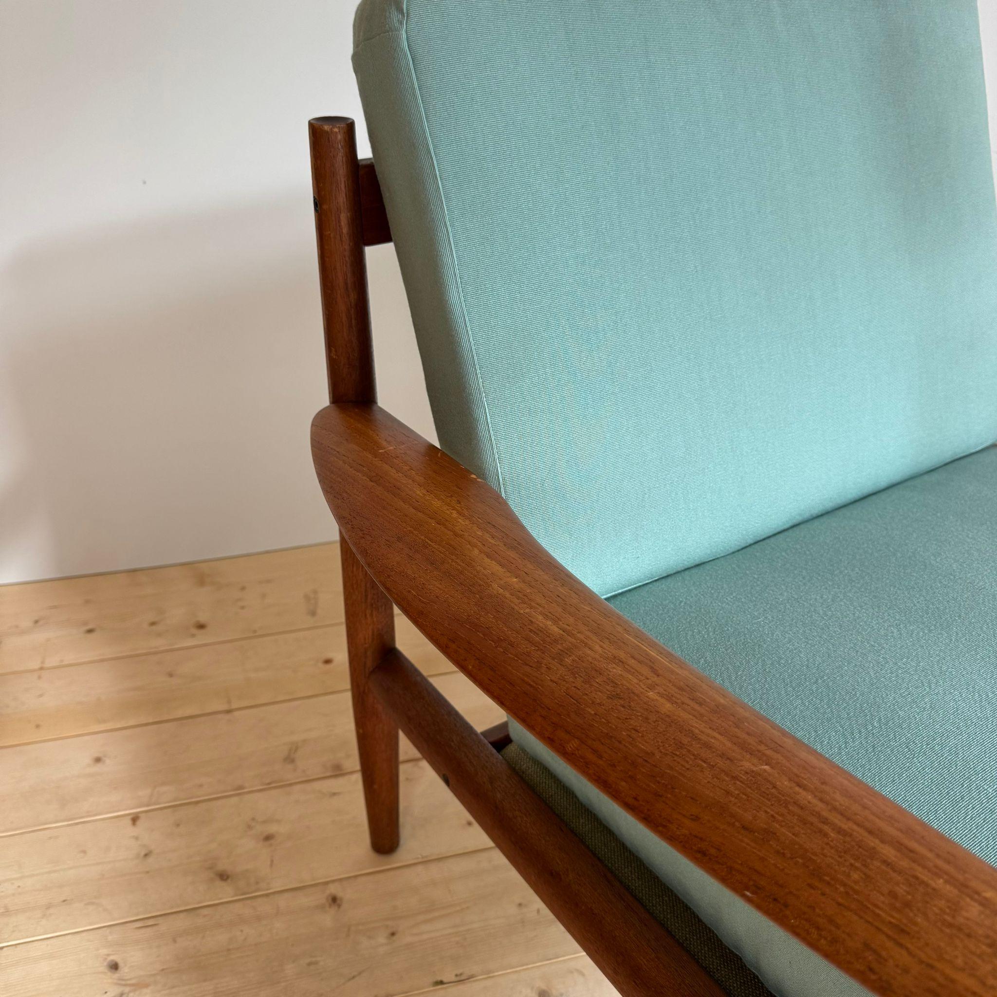 Grete Jalk  for France and Son armchair, Denmark 1960 in vendita 2
