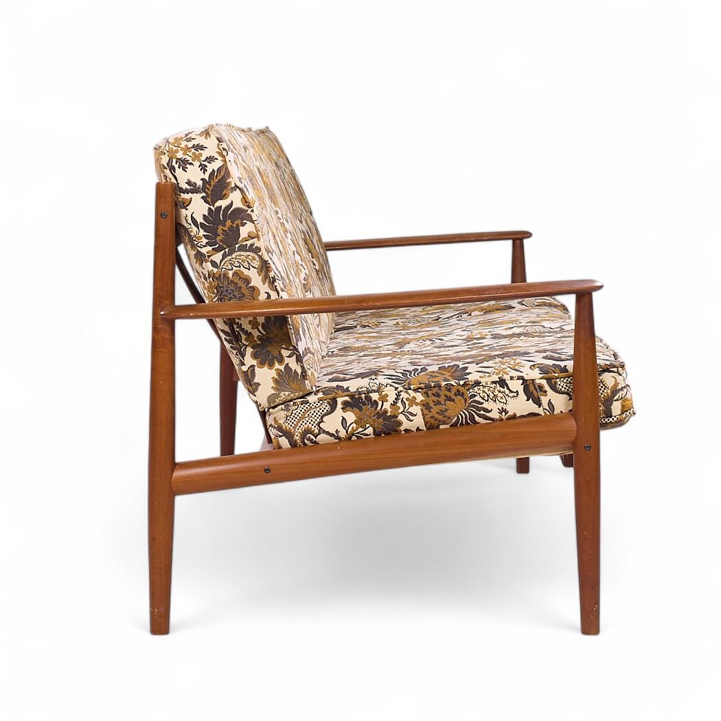 Grete Jalk for France and Son Mid Century Danish Teak Sofa For Sale 2