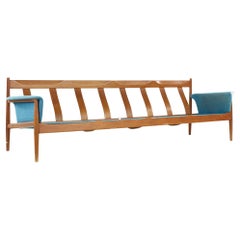 Grete Jalk for France and Sons Midcentury 4 Seater Teak Sofa