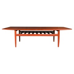 Grete Jalk for Glostrup Mid Century Danish Modern Rosewood Coffee Table
