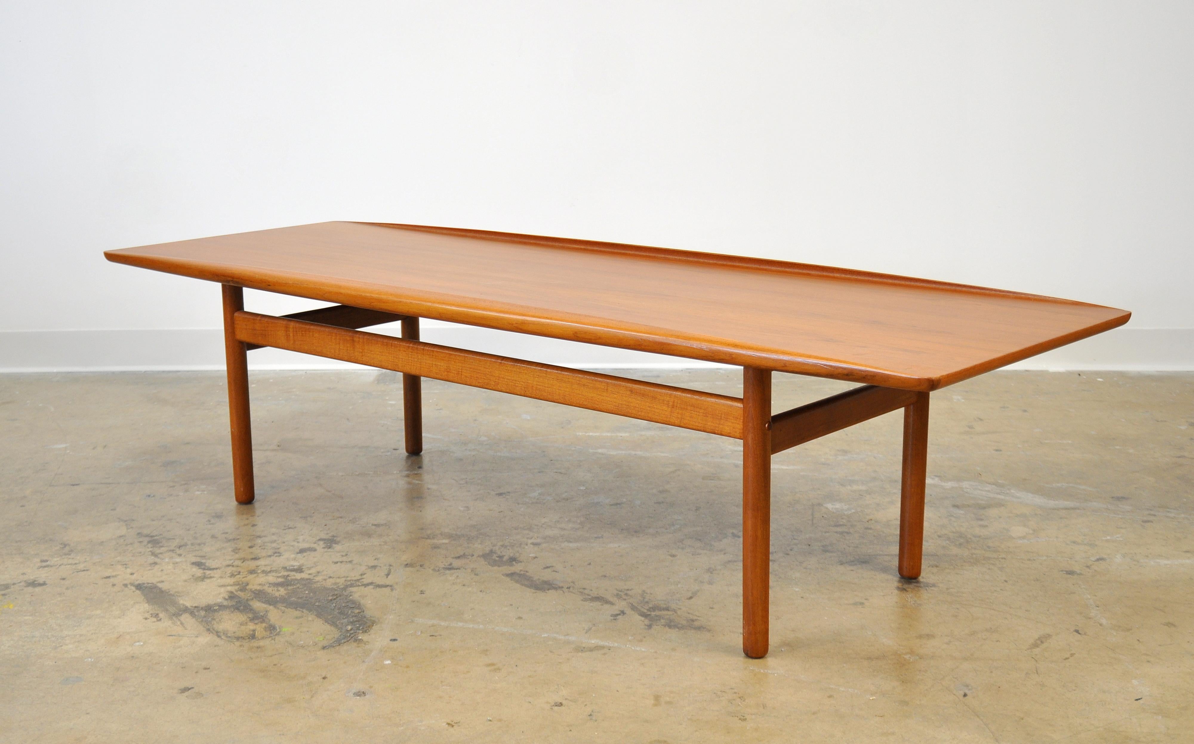 grete jalk surfboard coffee table