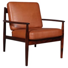 Grete Jalk Lounge Chair in Rosewood