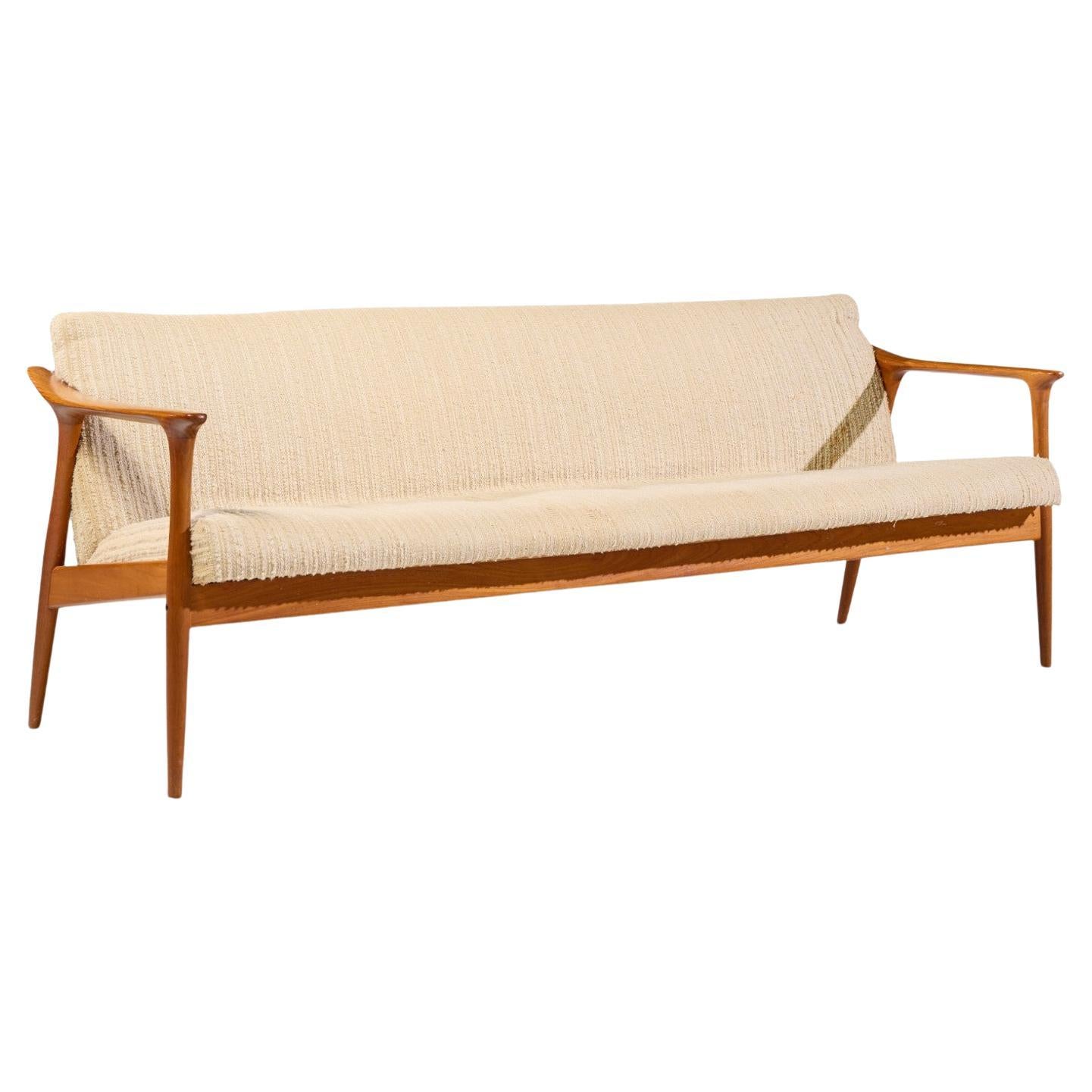 Grete Jalk Mid Century Danish Teak Sofa