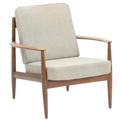 Grete Jalk Model 118 Lounge Chair in Beech