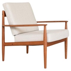 Grete Jalk model 128 lounge chair in teak France & Son Denmark 1960