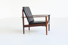 Grete Jalk 'PJ56' lounge chair rosewood P. Jepessen Denmark 1960