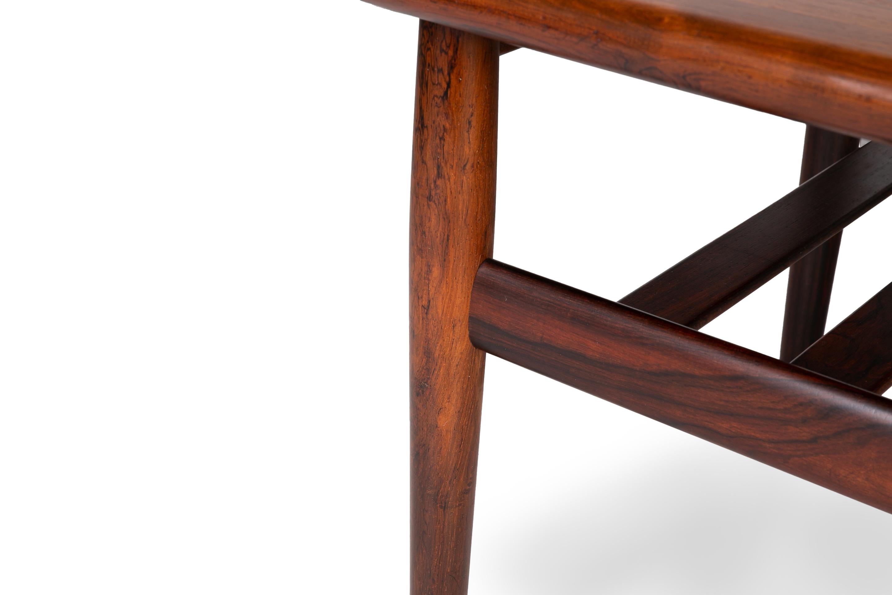 Danish Grete Jalk rosewood coffee table For Sale