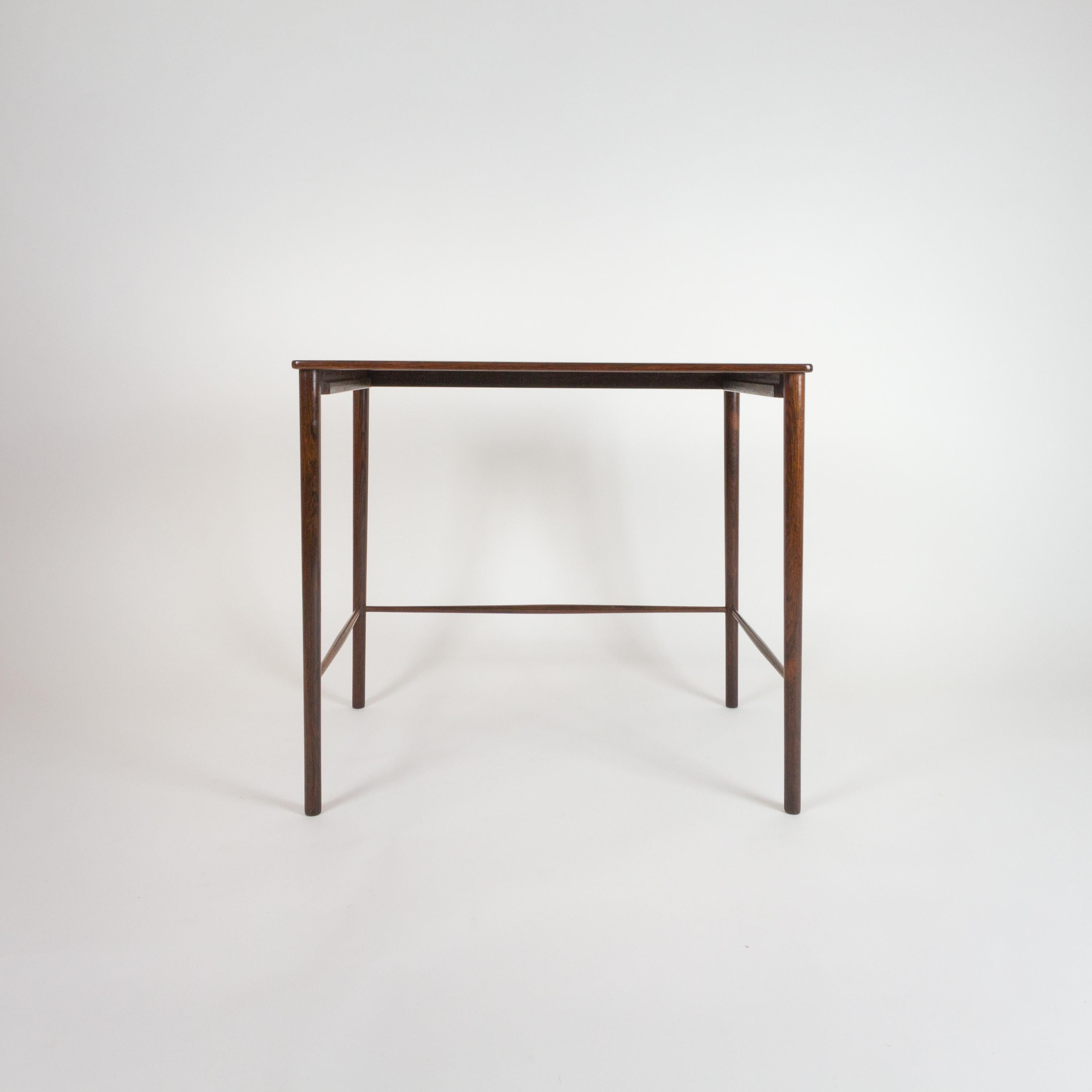 Grete Jalk Rosewood Nesting Tables by Poul Jeppesen, Denmark, 1959 5