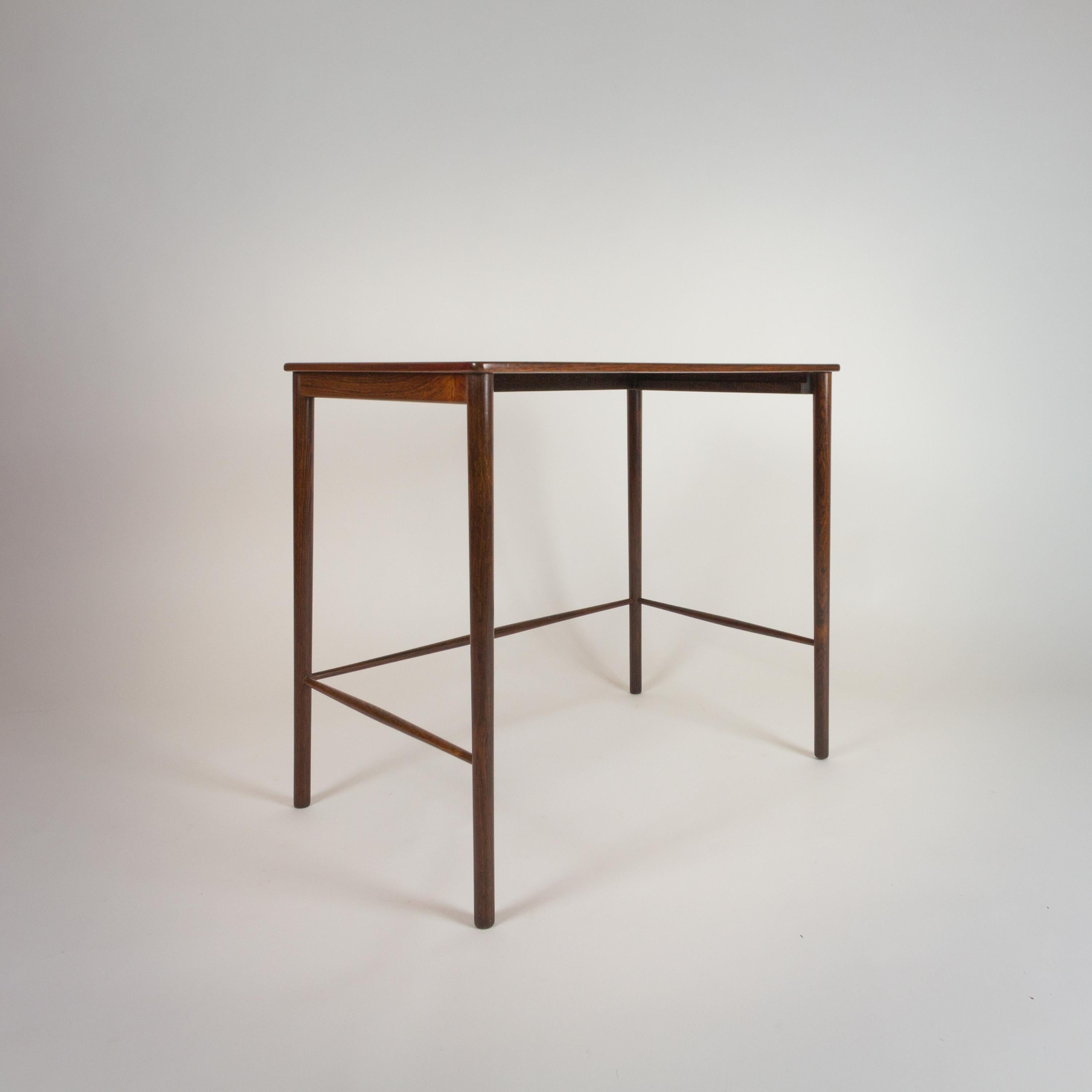 Grete Jalk Rosewood Nesting Tables by Poul Jeppesen, Denmark, 1959 6
