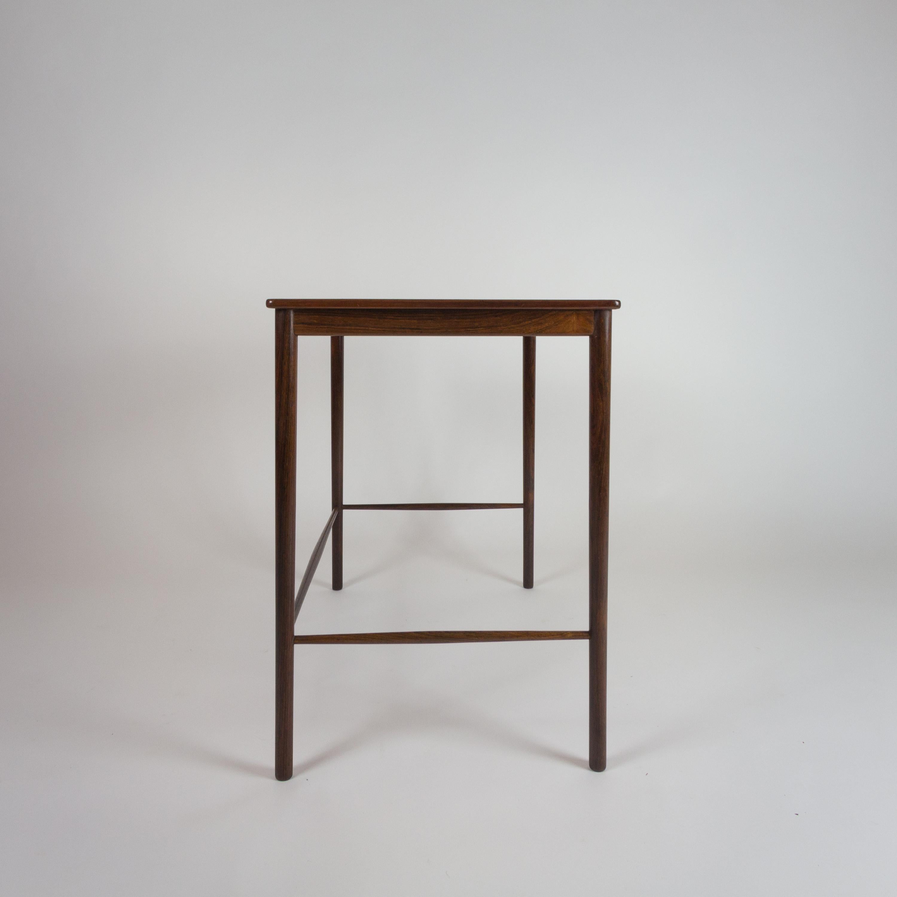 Grete Jalk Rosewood Nesting Tables by Poul Jeppesen, Denmark, 1959 7