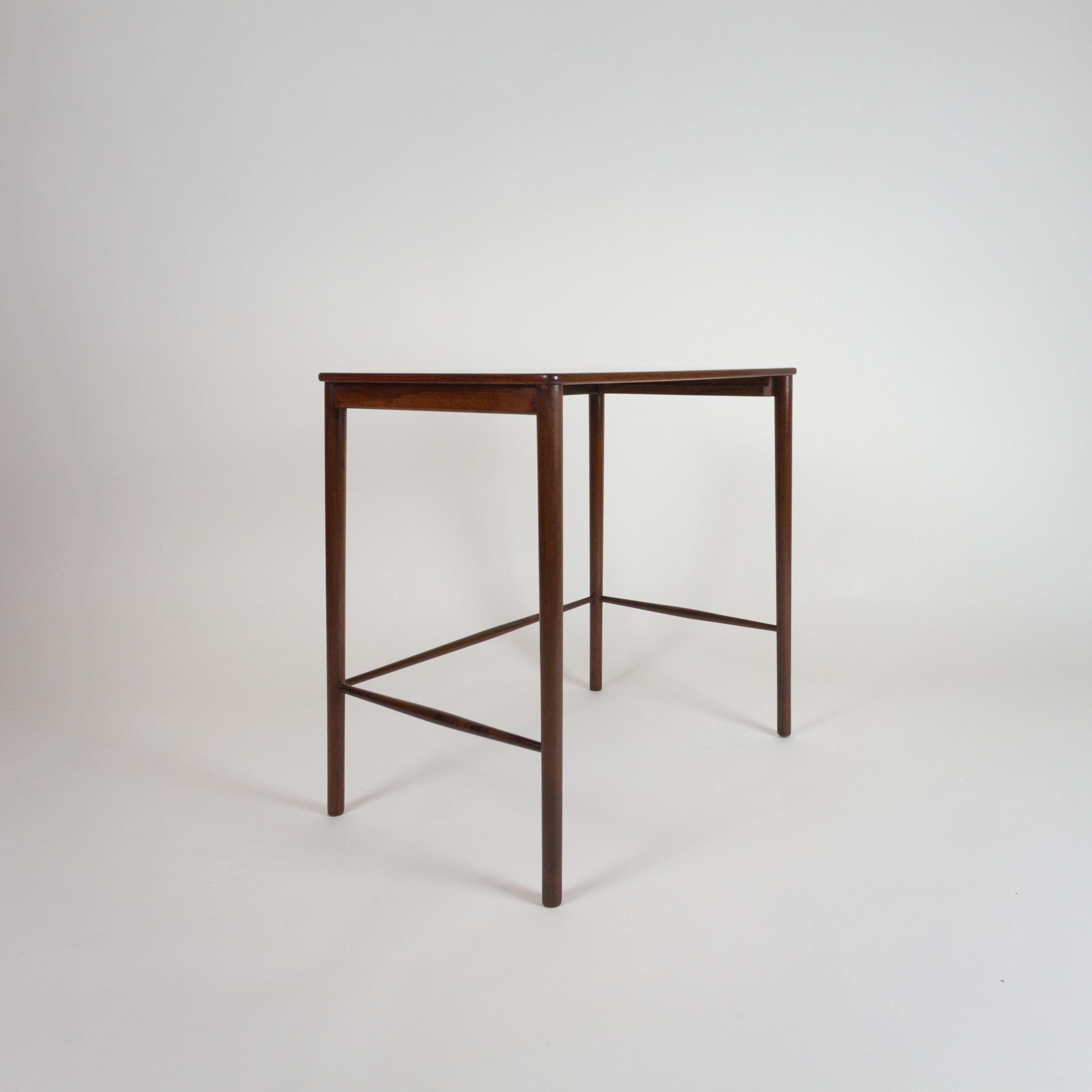 Grete Jalk Rosewood Nesting Tables by Poul Jeppesen, Denmark, 1959 9