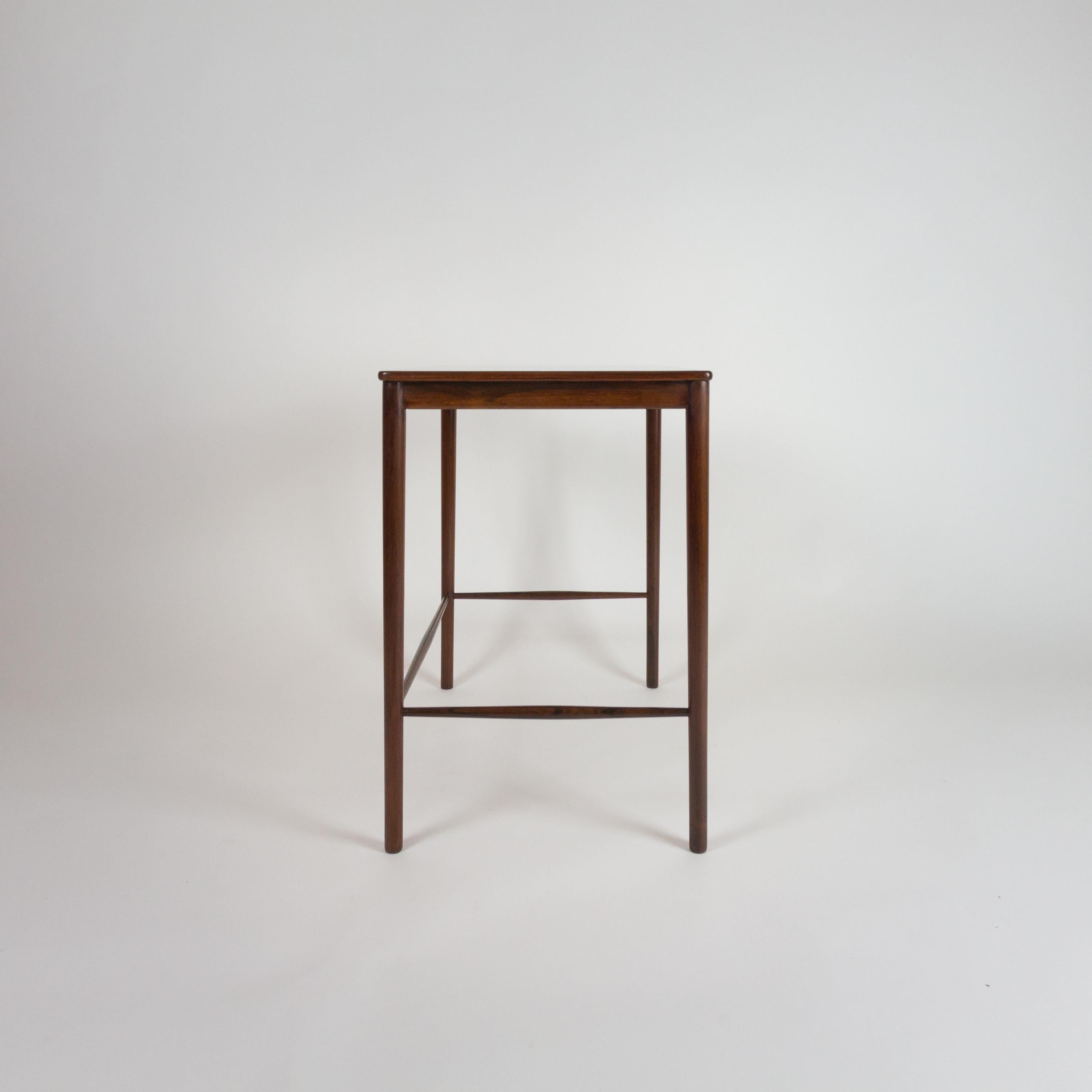 Grete Jalk Rosewood Nesting Tables by Poul Jeppesen, Denmark, 1959 10