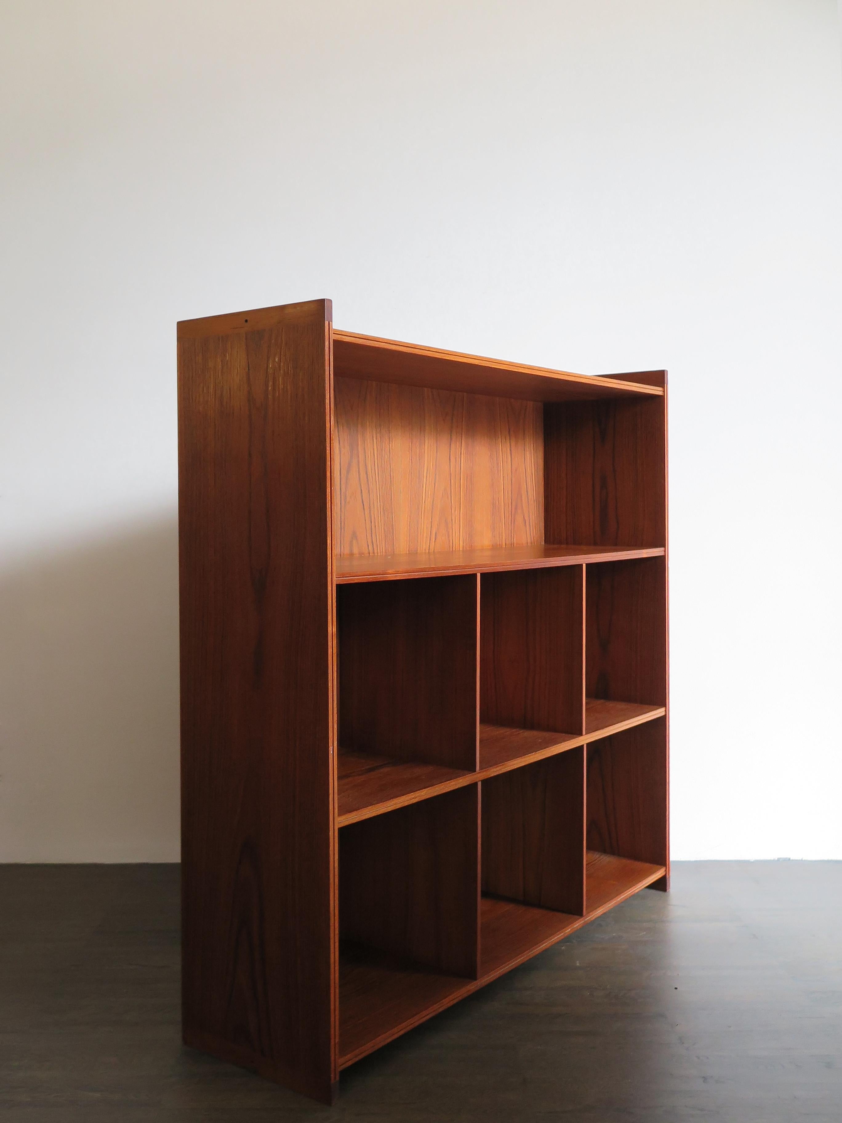 Grete Jalk Scandinavian Mid-Century Modern Design Teak Bookcases, 1950s For Sale 7