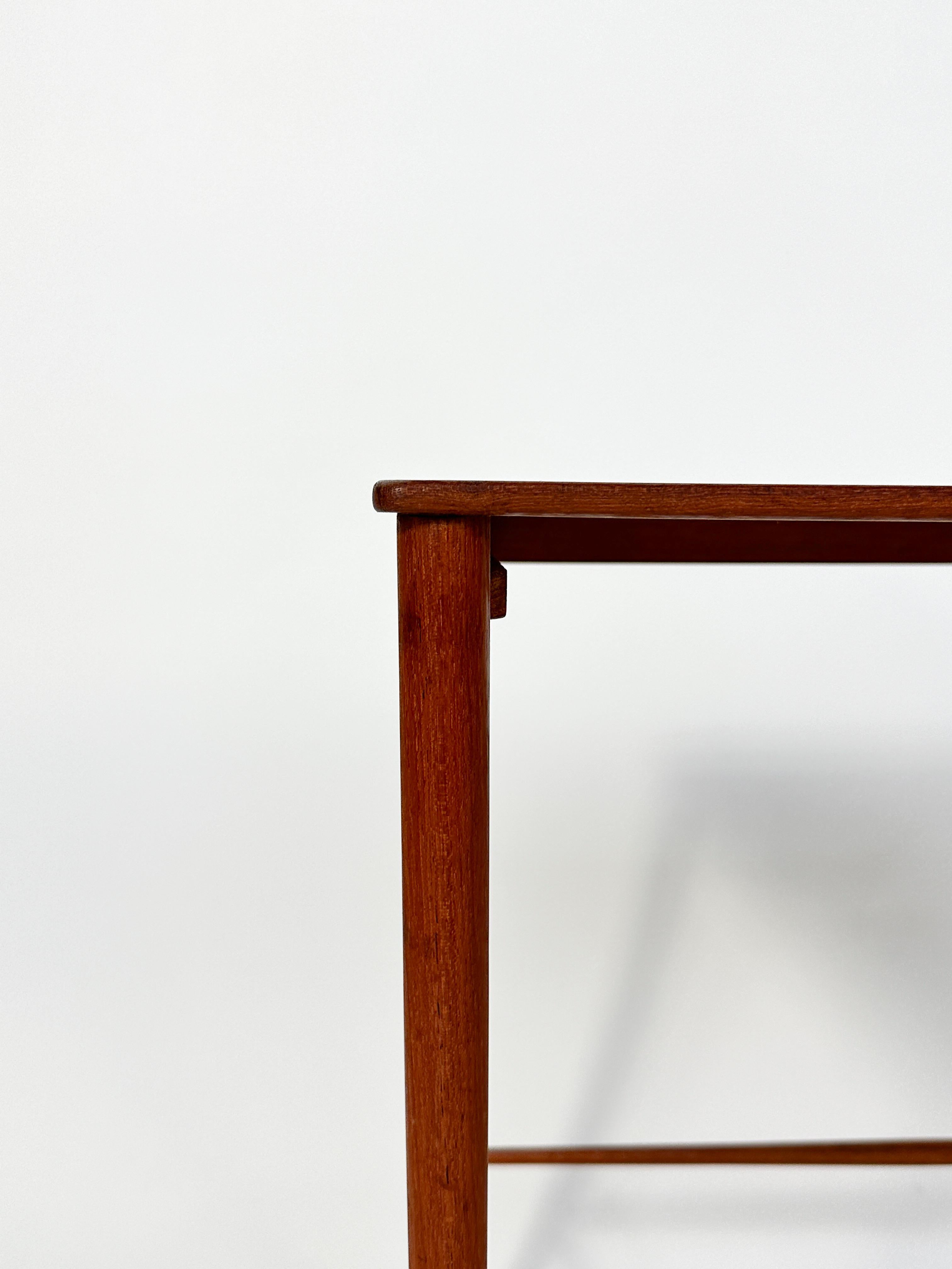 Grete Jalk Side Table Teak P Jeppesen Denmark End Table Nesting Table 1960s 6