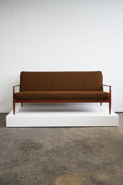 Grete Jalk Sofa in Teak for France & Daverkosen Danish Mid-Century