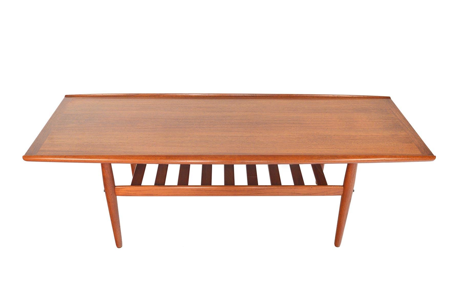 Danish Grete Jalk Teak Coffee Table