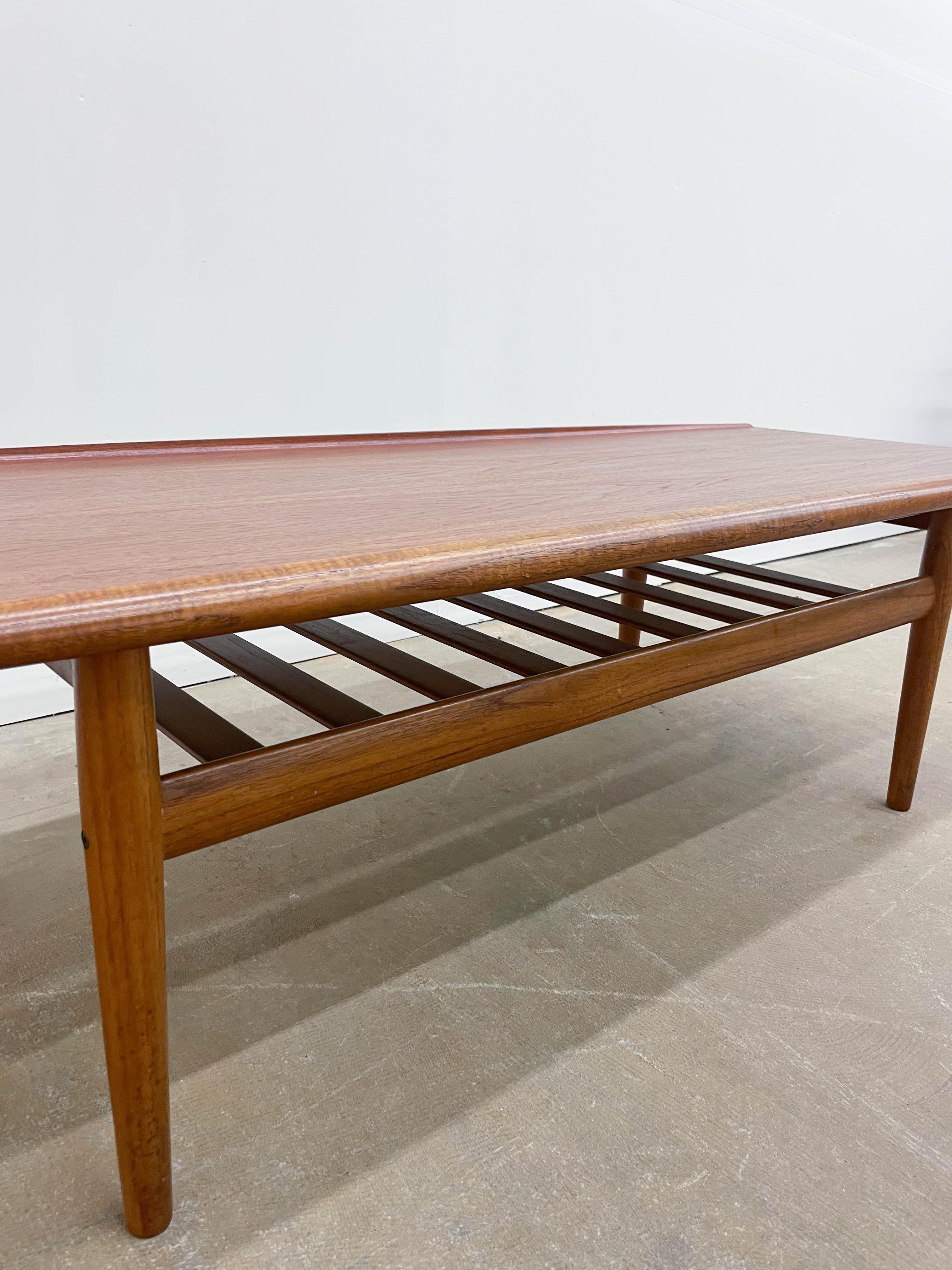 Danish Grete Jalk Teak Coffee Table